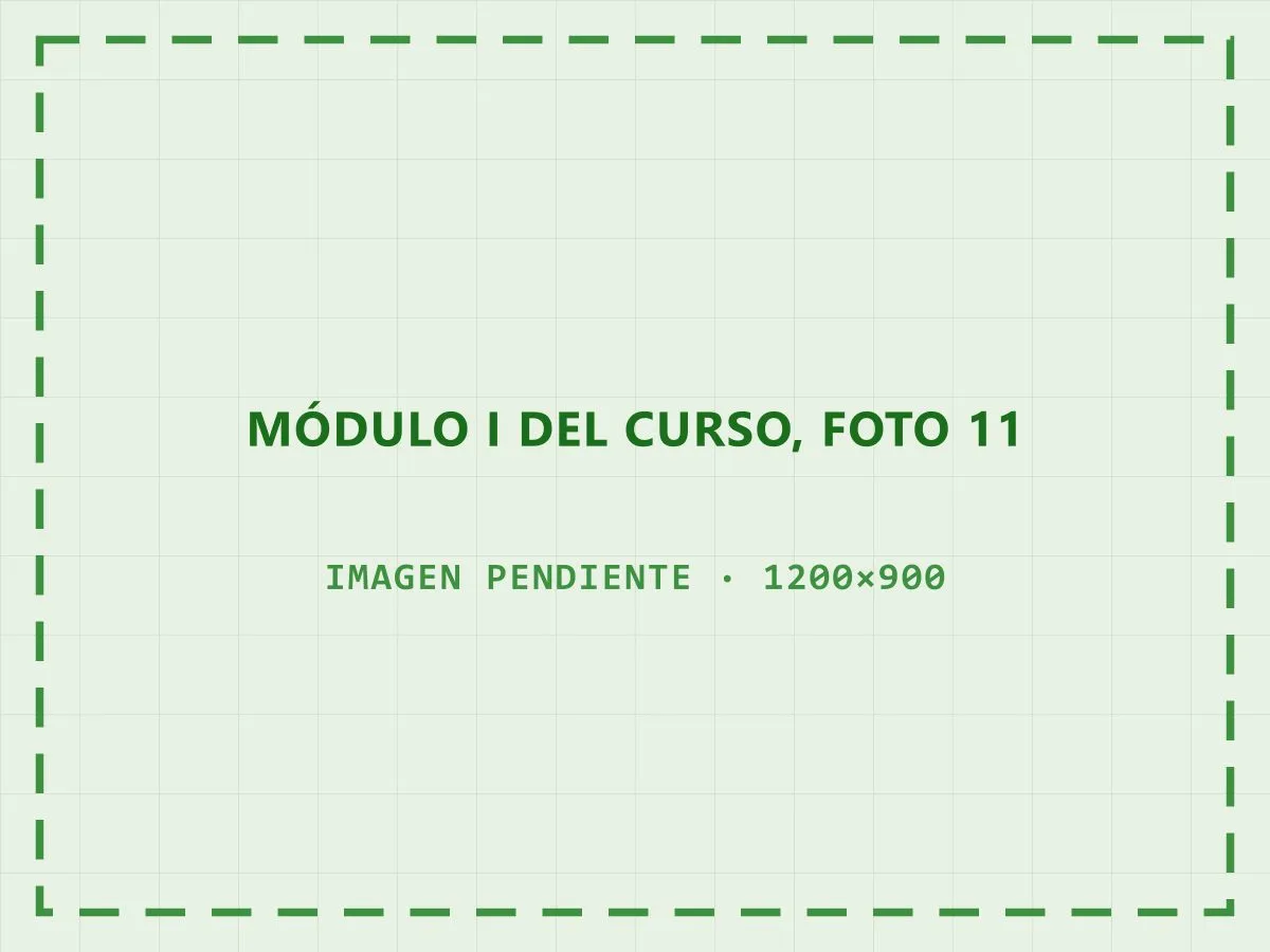 Cierre de la jornada del primer módulo