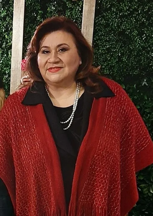 Retrato de la Econ. Cristina Solana Muñoz Ruivo, presidenta en ejercicio del CGCEP